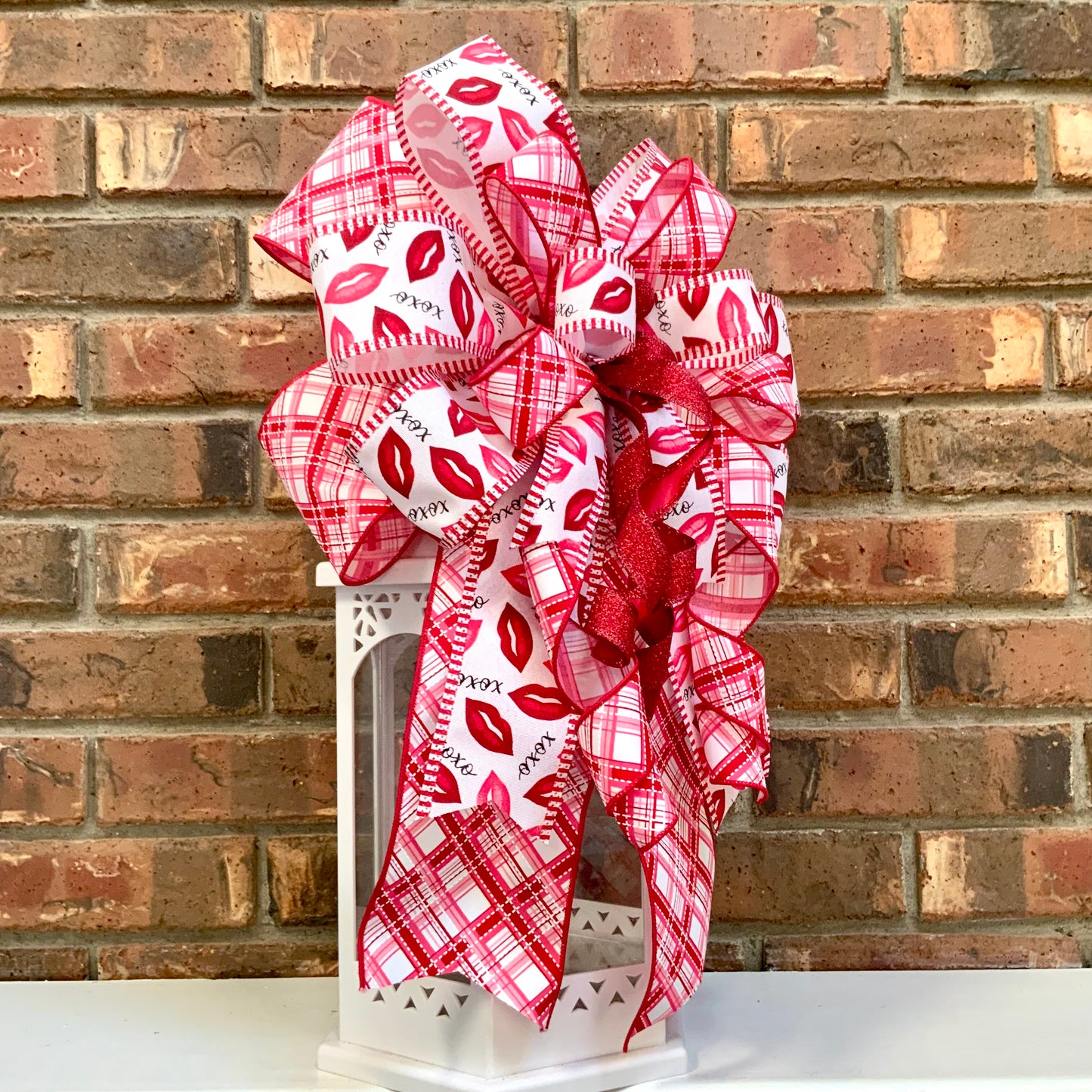 Valentine Bow, Valentine Lantern Bow, Valentine Mailbox Bow, Valentine Bow For Wreaths, Valentine Sconce Bow, 2025