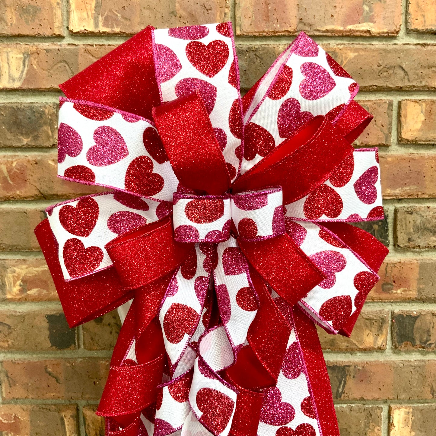Valentine Bow, Valentine Lantern Bow, Valentine Mailbox Bow, Valentine Bow For Wreaths, Valentine Sconce Bow, 2025