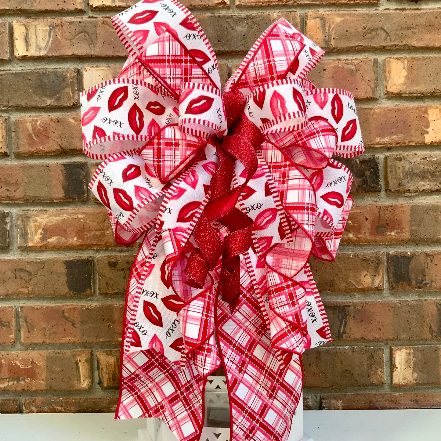 Valentine Bow, Valentine Lantern Bow, Valentine Mailbox Bow, Valentine Bow For Wreaths, Valentine Sconce Bow, 2025