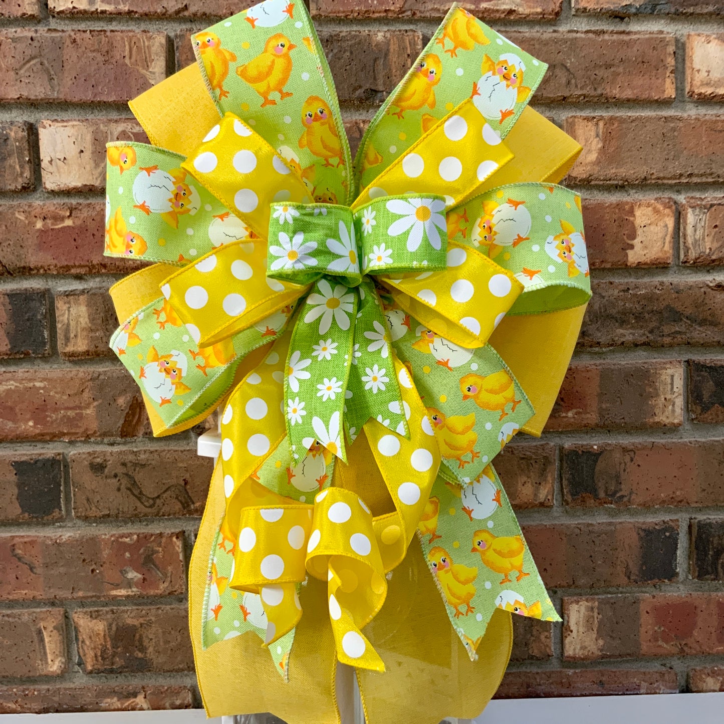 Easter Bow, Easter Rabbit Bow, Easter Bunny Bow, Easter Lantern Bow, Easter Mailbox Bow, Easter Bow For Wreath, 2024