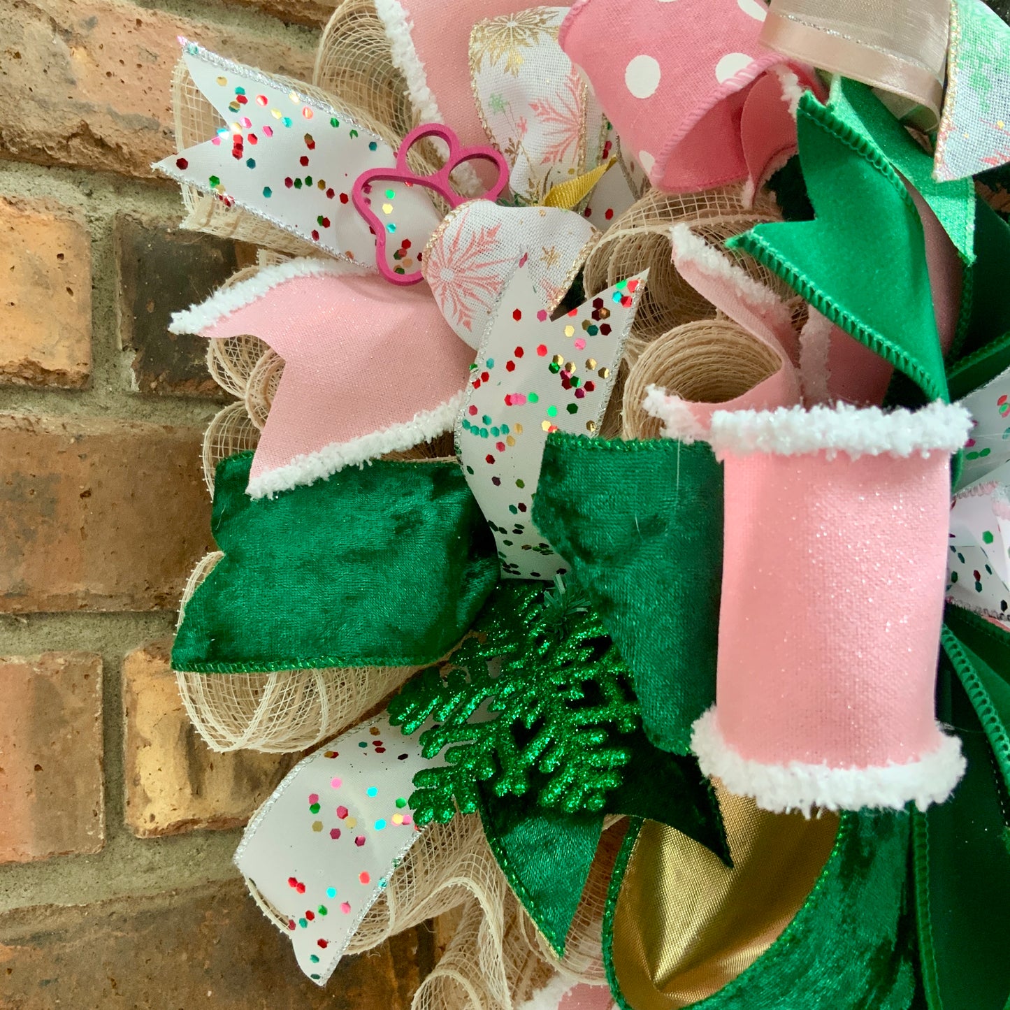 We Woof You A Merry Christmas, Christmas Dog Wreath, Holiday Dog Wreath, Christmas Pet Wreath, Santa Paws Wreath, Dog Wreath