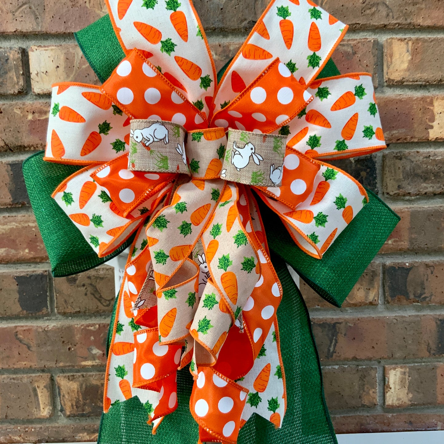 Easter Bow, Easter Rabbit Bow, Easter Bunny Bow, Easter Lantern Bow, Easter Mailbox Bow, Easter Bow For Wreath, 2024