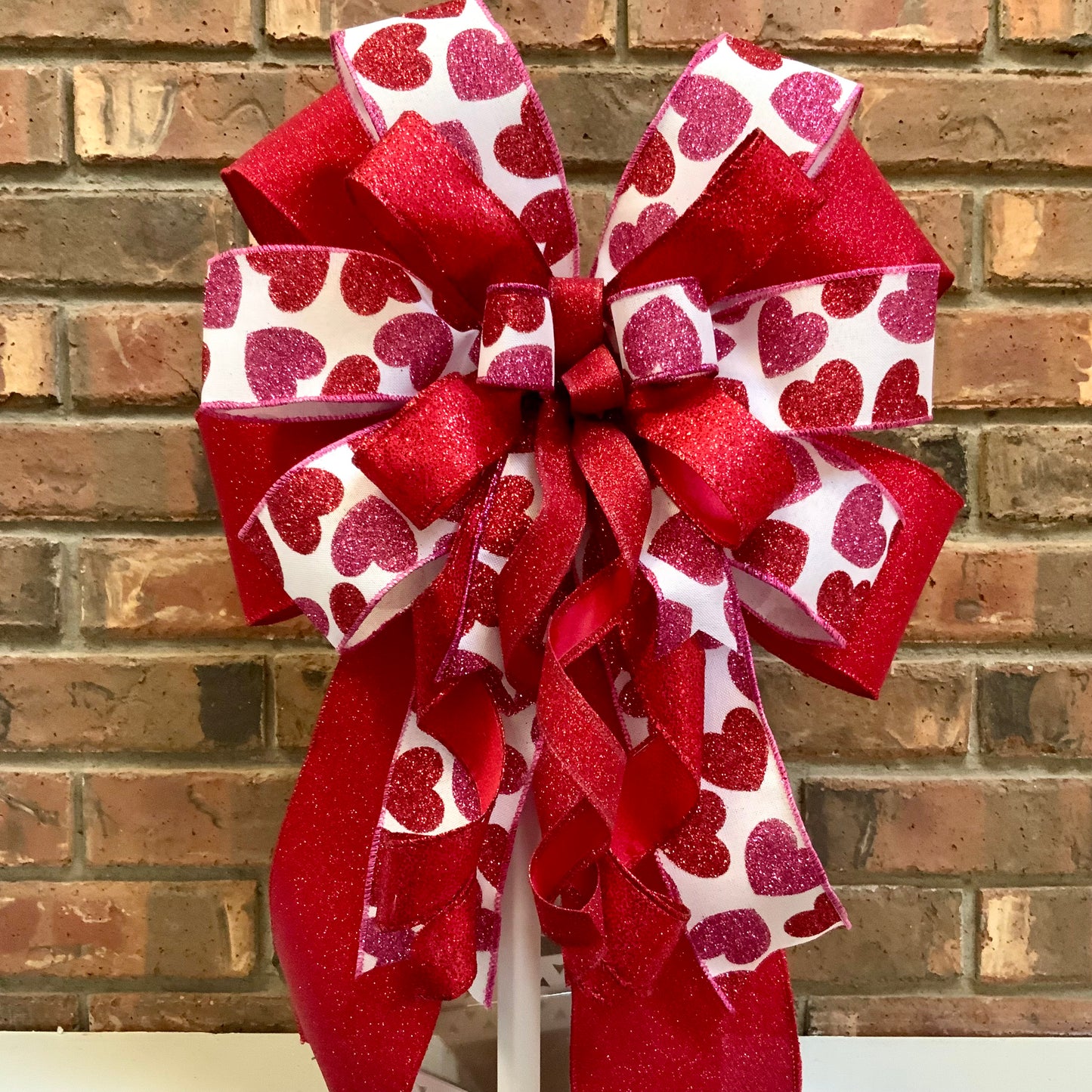 Valentine Bow, Valentine Lantern Bow, Valentine Mailbox Bow, Valentine Bow For Wreaths, Valentine Sconce Bow, 2025
