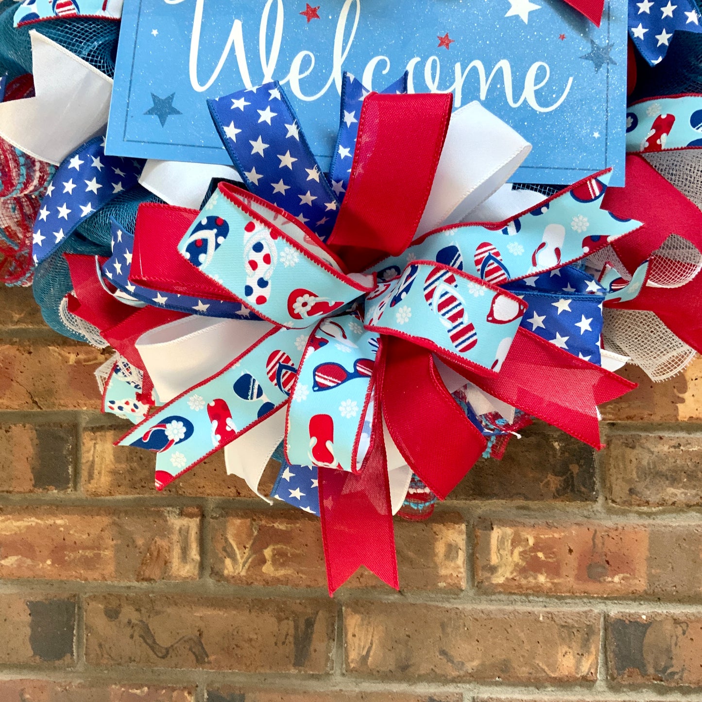 Snoopy Patriotic Wreath, Snoopy Door Hanger, Snoopy and Woodstock Decor, Snoopy Wreath For Front Door, Fourth of July Wreath, Memorial Day Wreath