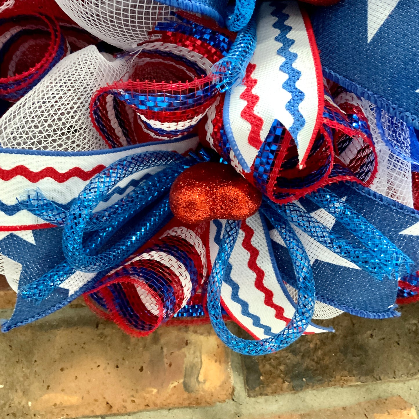 America Land That I Love, Patriotic Wreath For Front Door, Fourth Of July Wreath, American Wreath, Patriotic Decor, Memorial Day Wreath