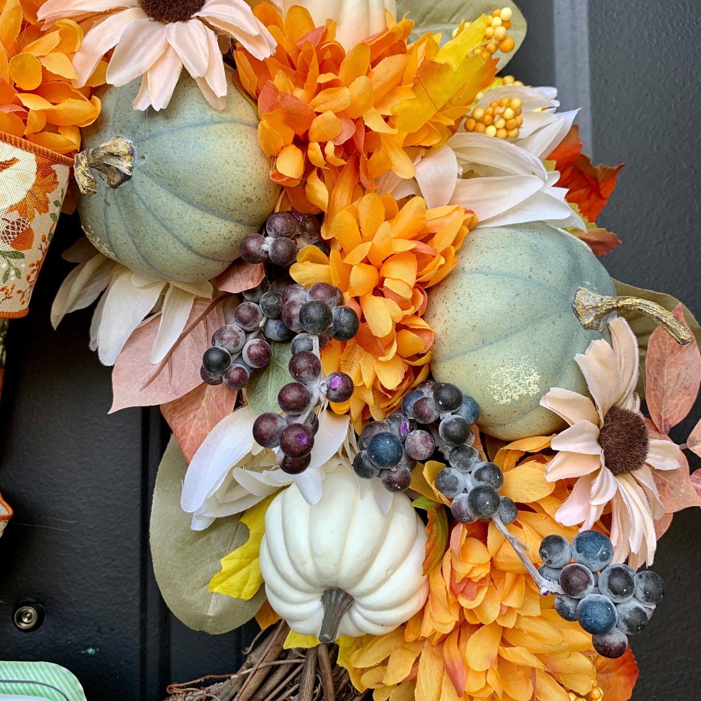 Fall Pumpkin Wreath, Fall Pumpkin Decor, Fall Truck Wreath, Fall Sunflower Wreath, Fall Pumpkin Grapevine Wreath, Fall Country Wreath