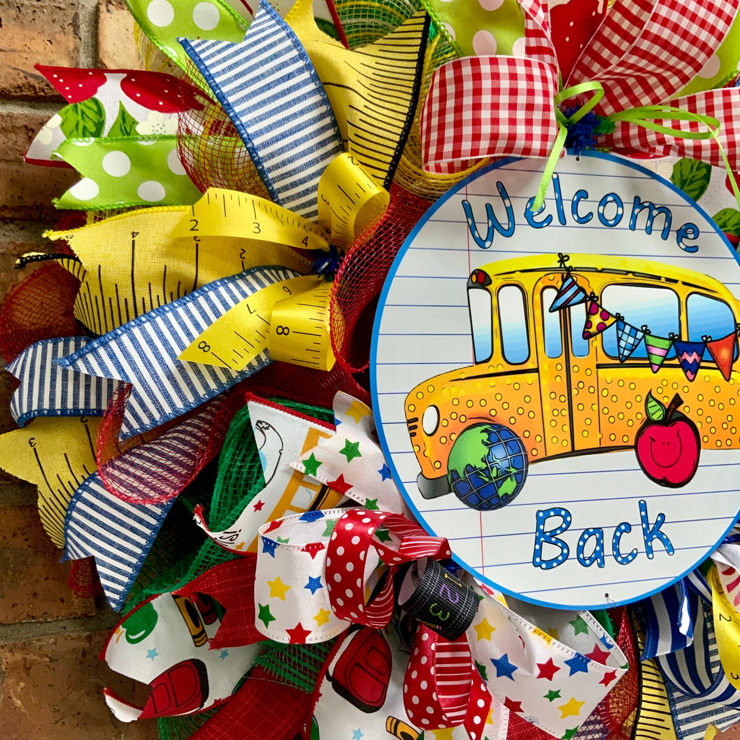 Teacher Wreath For Classroom Door, Classroom Door Hanger, Teacher Gift, Teacher Wreath, Classroom Wreath