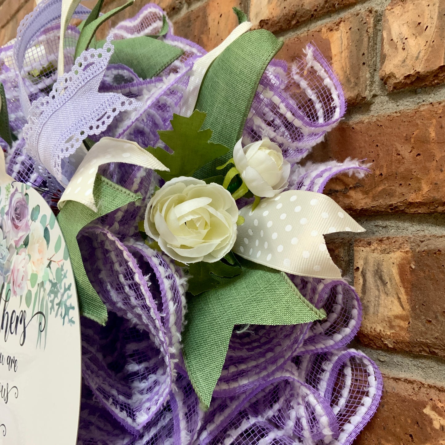 Mothers Day Gift, Mothers Day Wreath, Mom Birthday Gift, Mom Gift, Mom Wreath, Thank You Mom Gift, Thank You Mom Decor, New Mom Wreath
