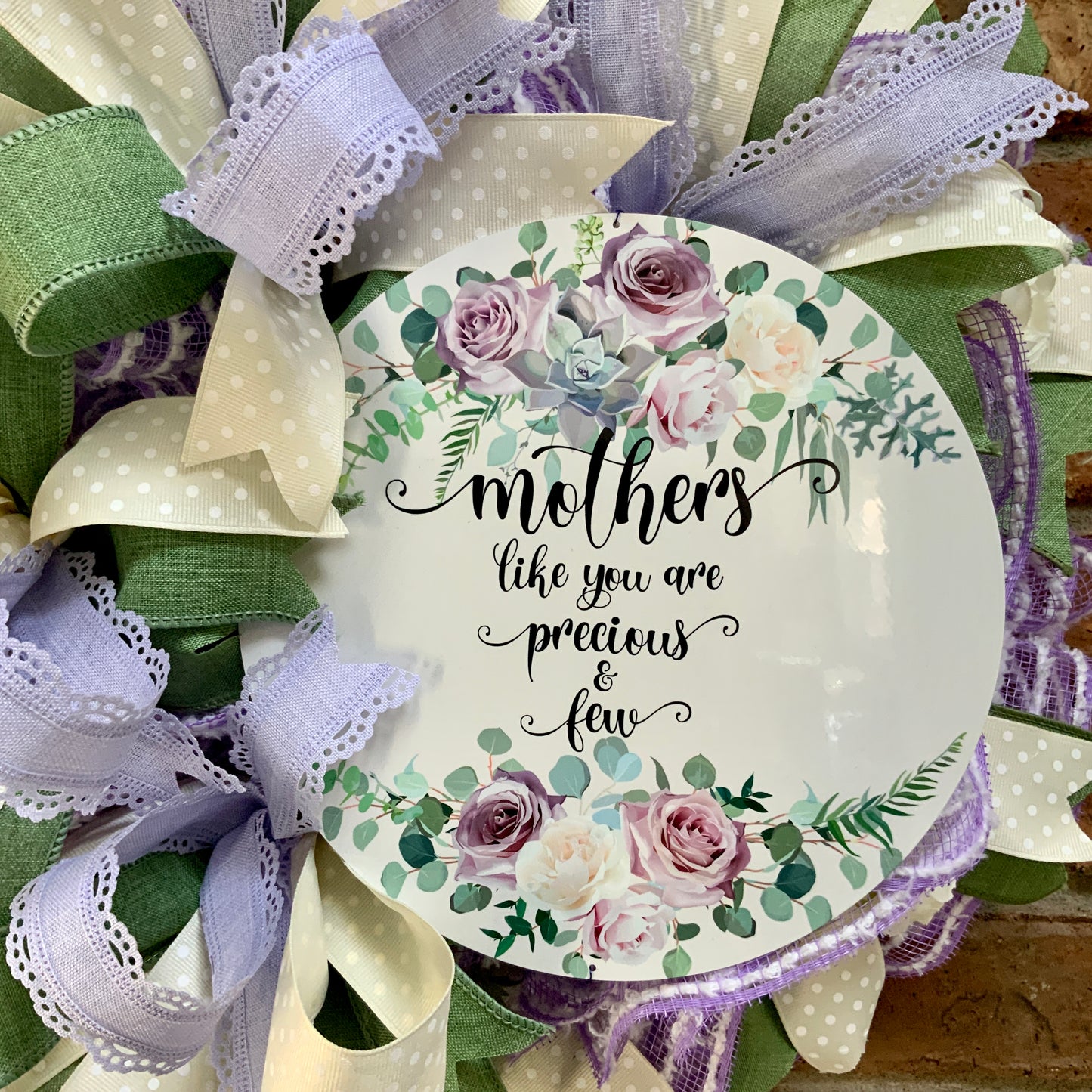 Mothers Day Gift, Mothers Day Wreath, Mom Birthday Gift, Mom Gift, Mom Wreath, Thank You Mom Gift, Thank You Mom Decor, New Mom Wreath