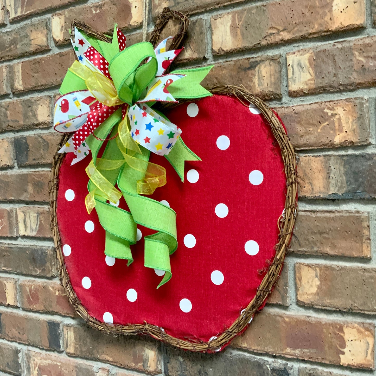 Teacher Wreath For Classroom Door, Classroom Door Hanger, Teacher Gift, Teacher Grapevine Wreath, Classroom Wreath