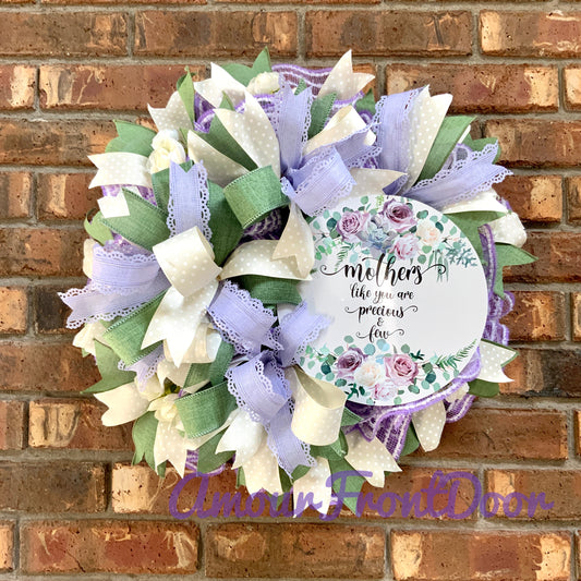 Mothers Day Gift, Mothers Day Wreath, Mom Birthday Gift, Mom Gift, Mom Wreath, Thank You Mom Gift, Thank You Mom Decor, New Mom Wreath
