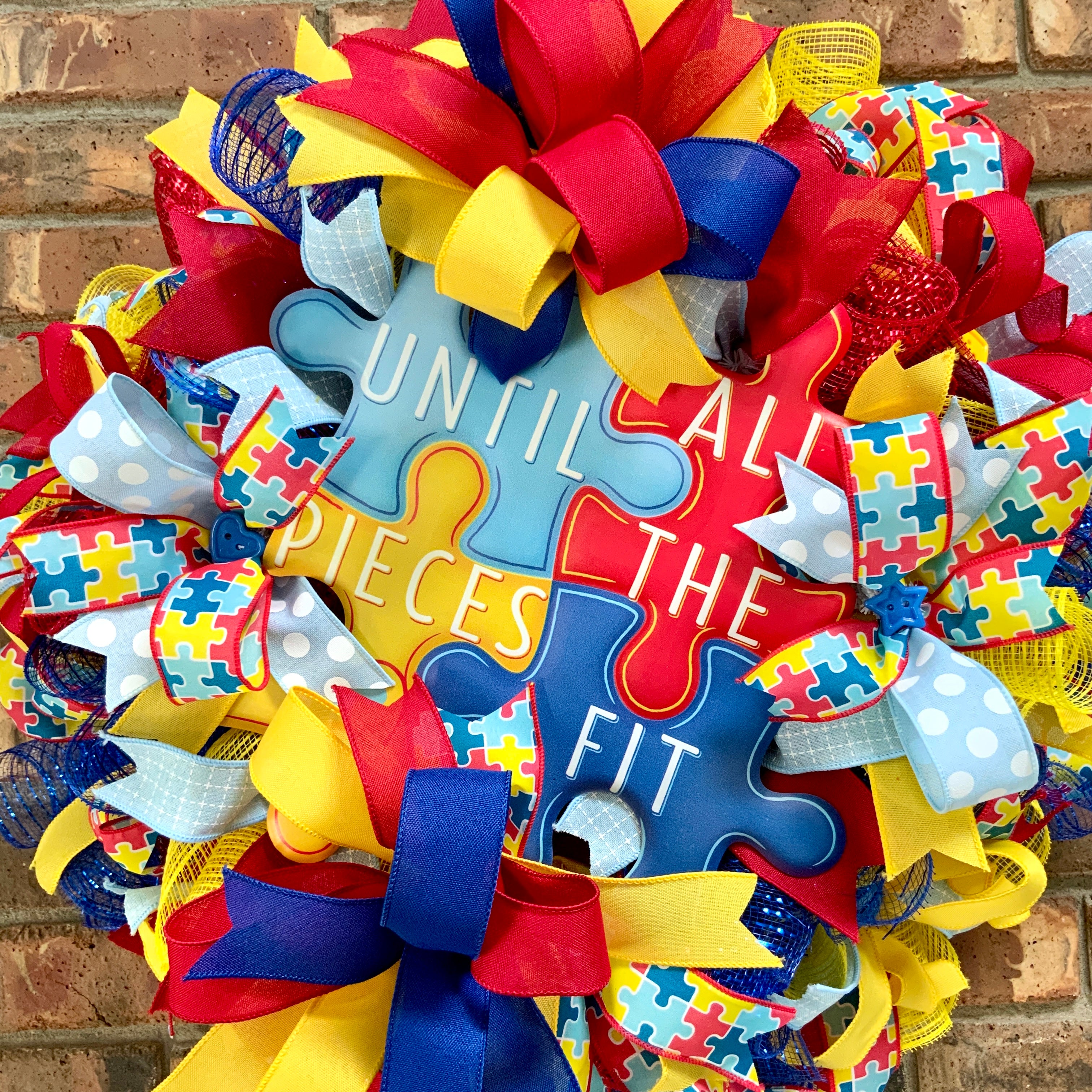 Autism Wreath high quality