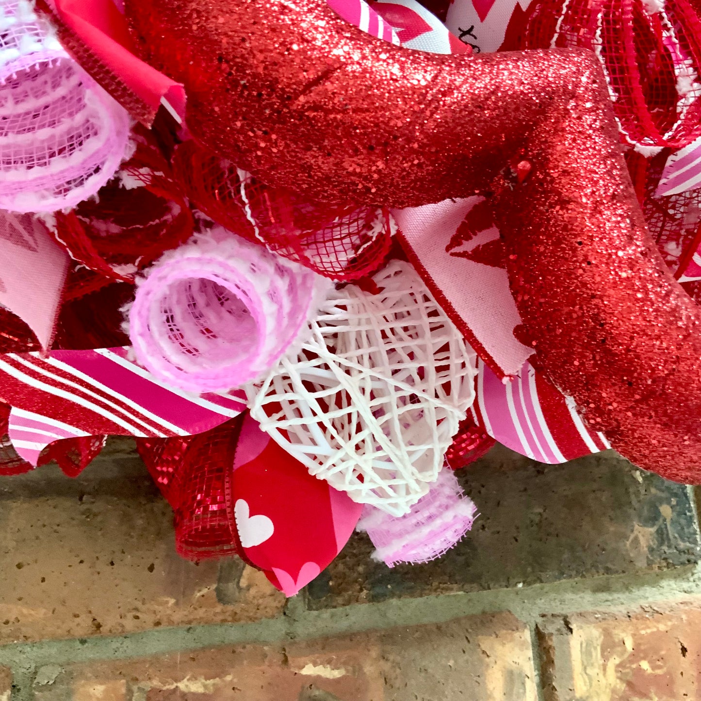 Valentines Day Wreath, Valentines Day Door Hanger, Sweetheart Wreath. Valentine Day Heart Wreath, Heart Wreath, 2025