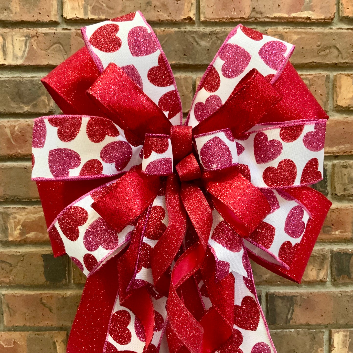 Valentine Bow, Valentine Lantern Bow, Valentine Mailbox Bow, Valentine Bow For Wreaths, Valentine Sconce Bow, 2025