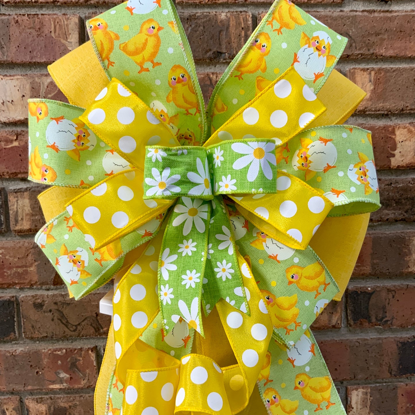 Easter Bow, Easter Rabbit Bow, Easter Bunny Bow, Easter Lantern Bow, Easter Mailbox Bow, Easter Bow For Wreath, 2024