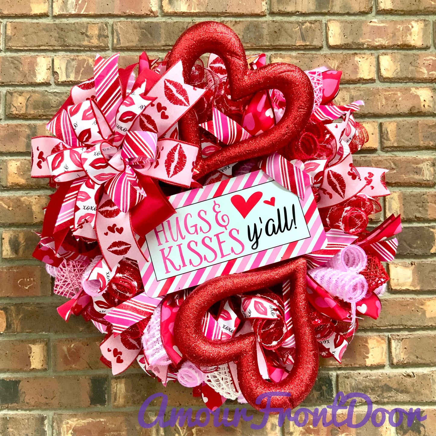 Valentines Day Wreath, Valentines Day Door Hanger, Sweetheart Wreath. Valentine Day Heart Wreath, Heart Wreath, 2025