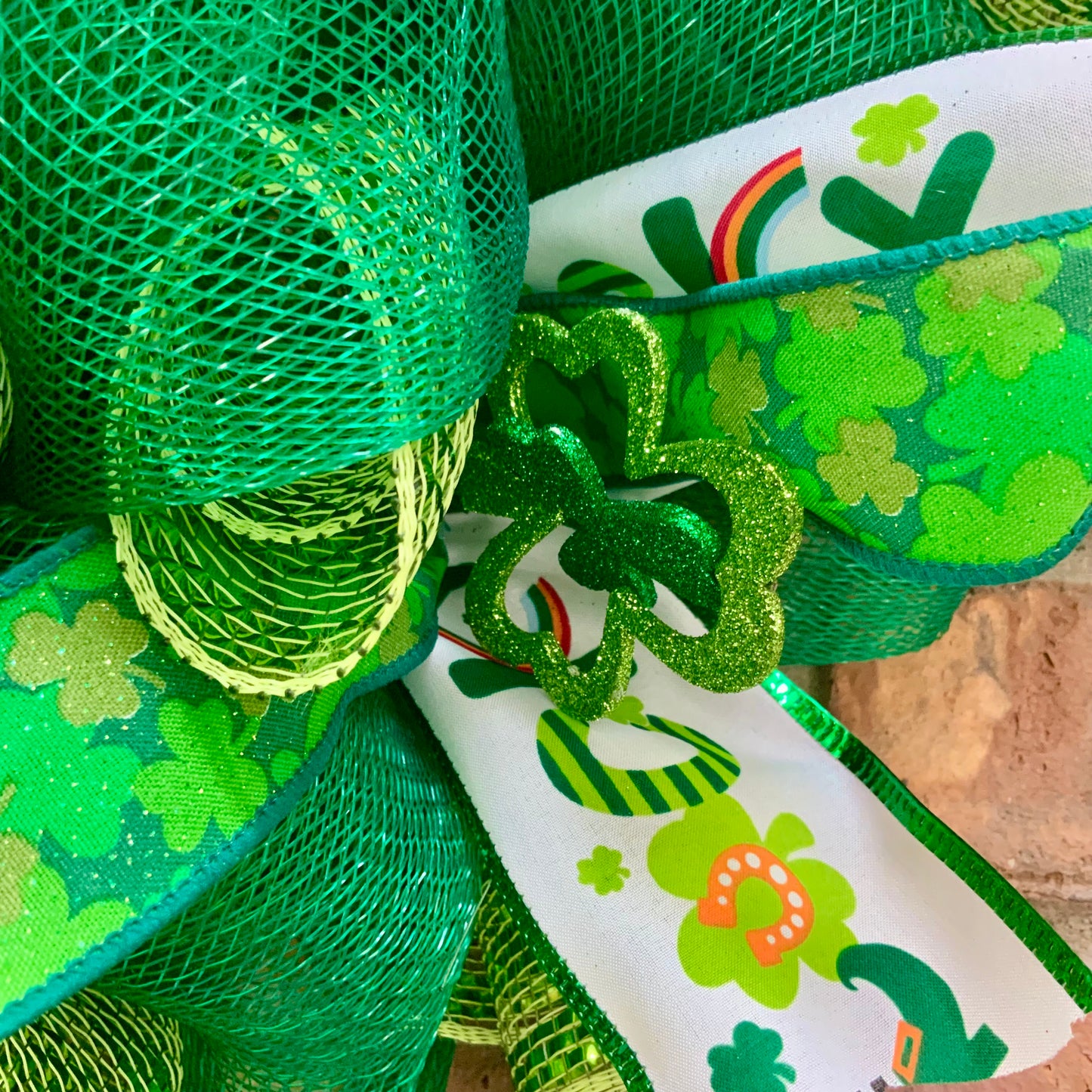 Irish Blessing Wreath, Irish Wreath, Shamrock Wreath, St Patrick Day Wreath, Irish Blessing Decor, St Patrick Day Decor, 2025-2