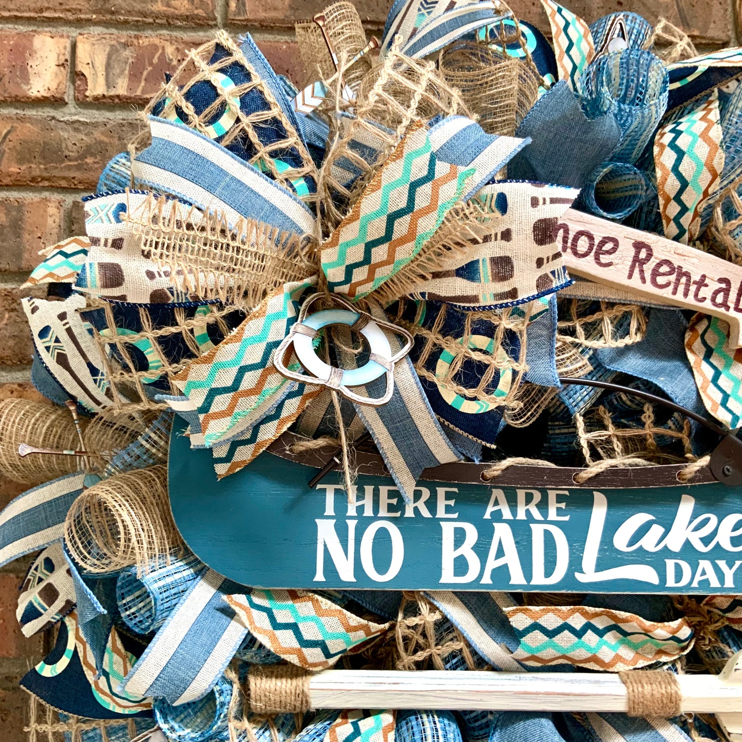 Lake House Wreath, Lake Front Wreath, Cabin Wreath, Lake Cabin Wreath, Lake Wreath, Lake Door Hanger, Airbnb Decor, Airbnb Cabin Decor