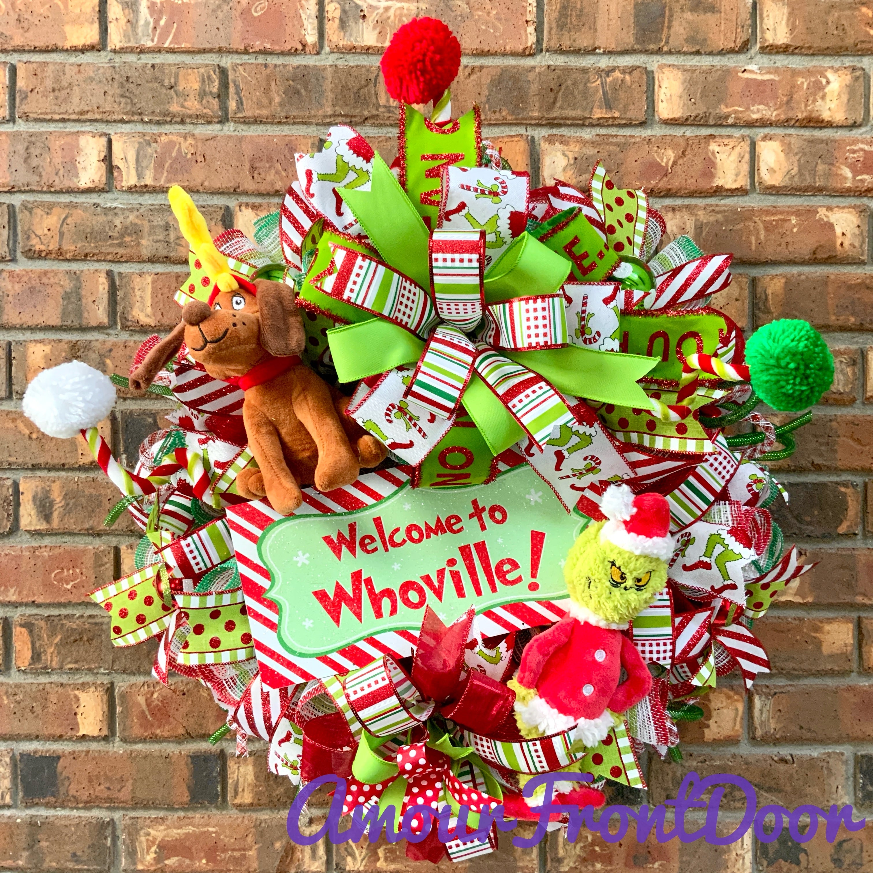 Store Grinch wreath