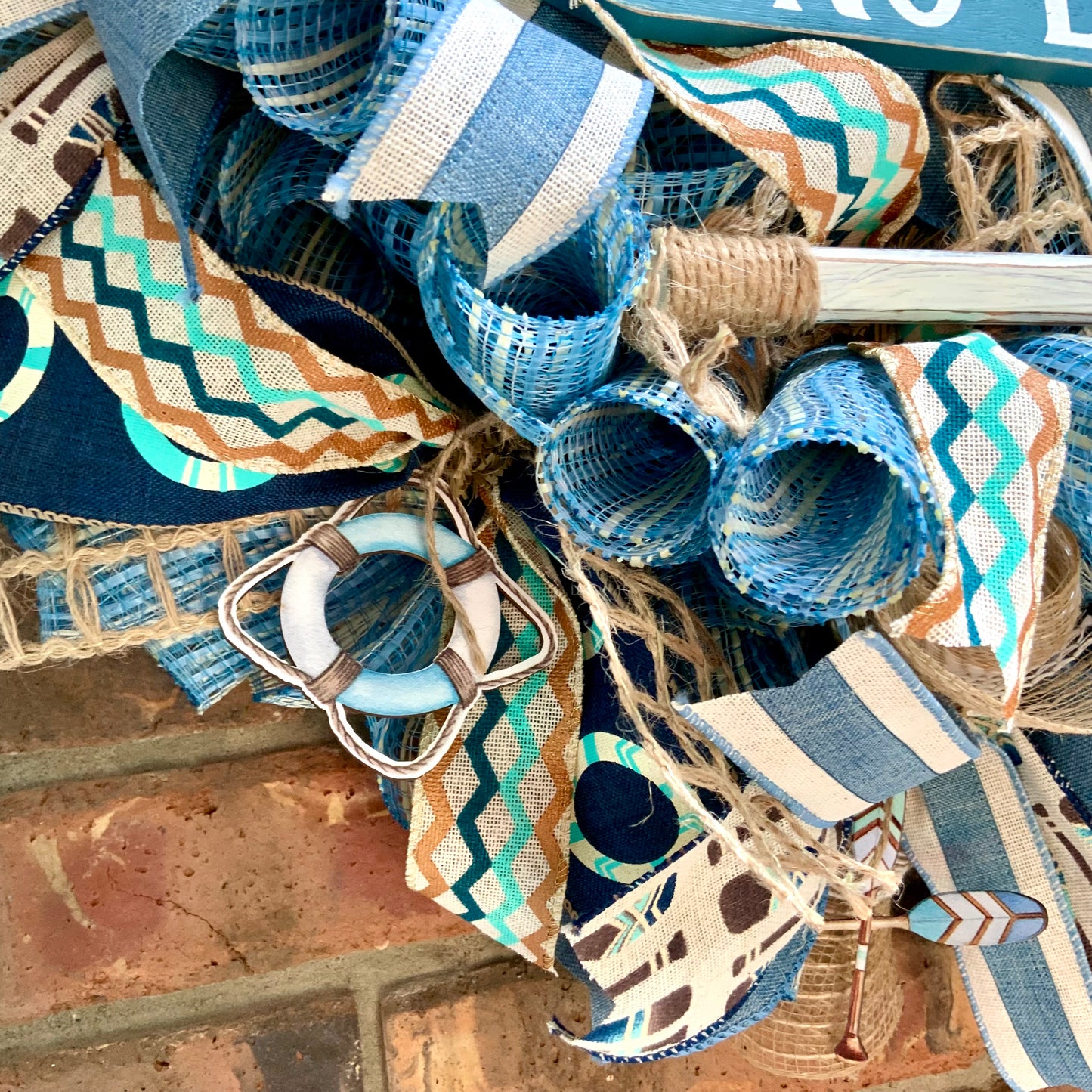Lake House Wreath, Lake Front Wreath, Cabin Wreath, Lake Cabin Wreath, Lake Wreath, Lake Door Hanger, Airbnb Decor, Airbnb Cabin Decor
