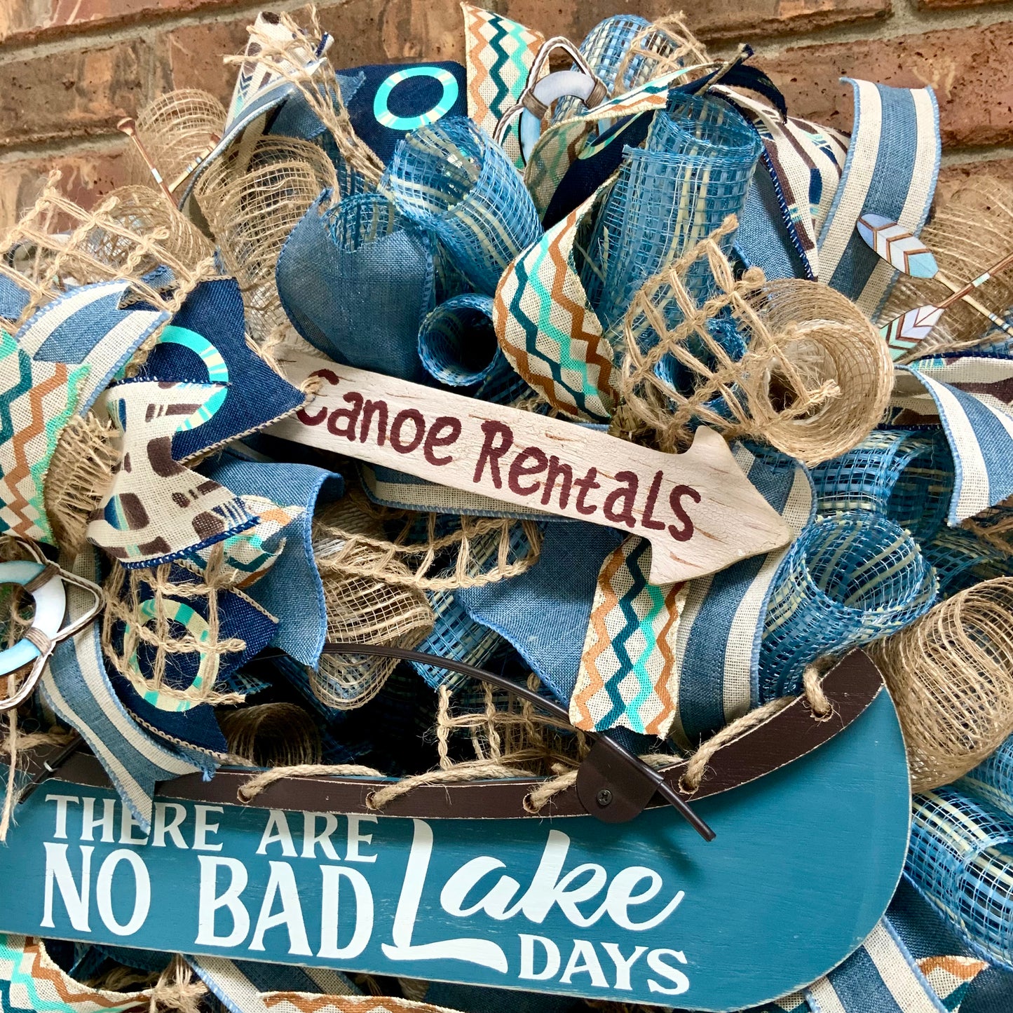Lake House Wreath, Lake Front Wreath, Cabin Wreath, Lake Cabin Wreath, Lake Wreath, Lake Door Hanger, Airbnb Decor, Airbnb Cabin Decor