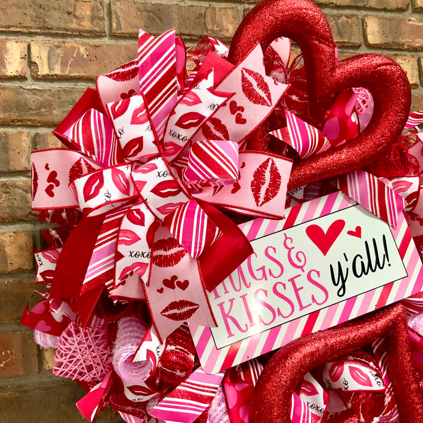 Valentines Day Wreath, Valentines Day Door Hanger, Sweetheart Wreath. Valentine Day Heart Wreath, Heart Wreath, 2025